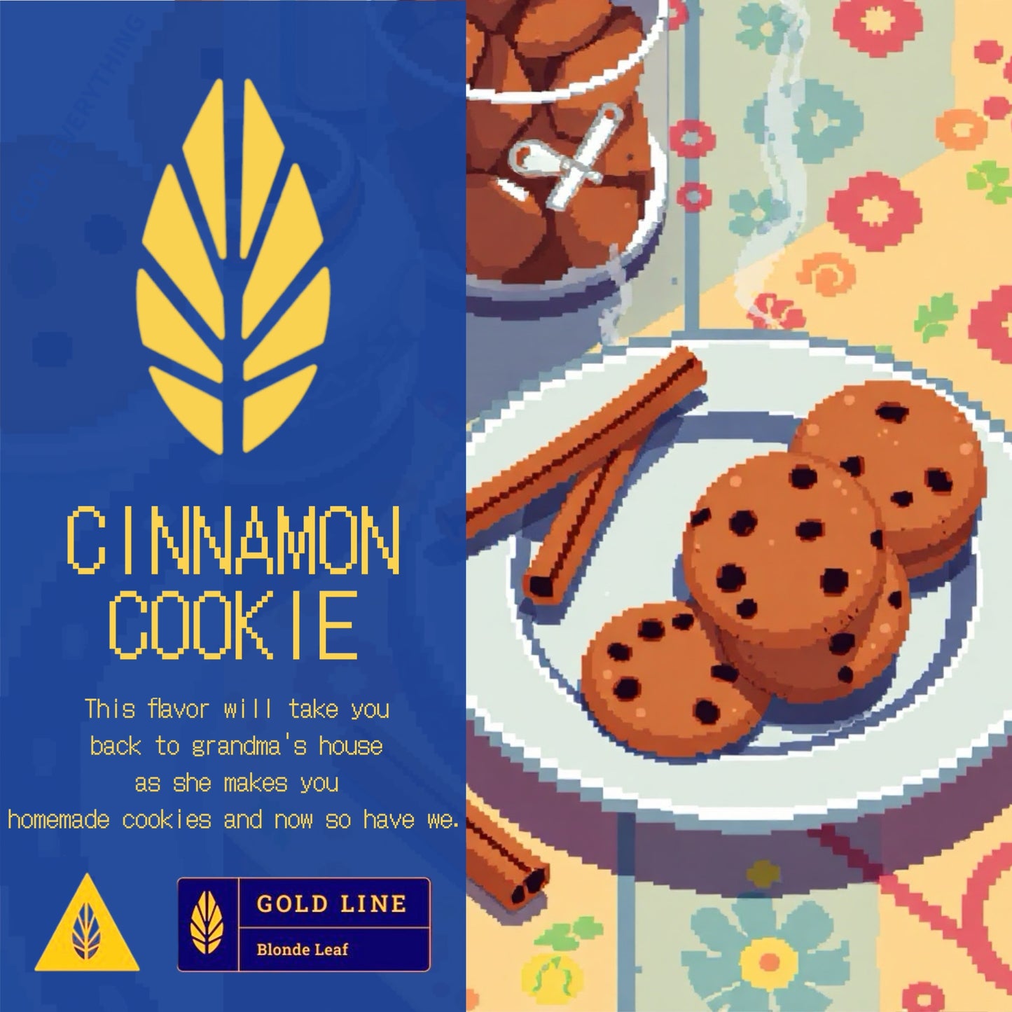 Cinnamon Cookie / Gold Line