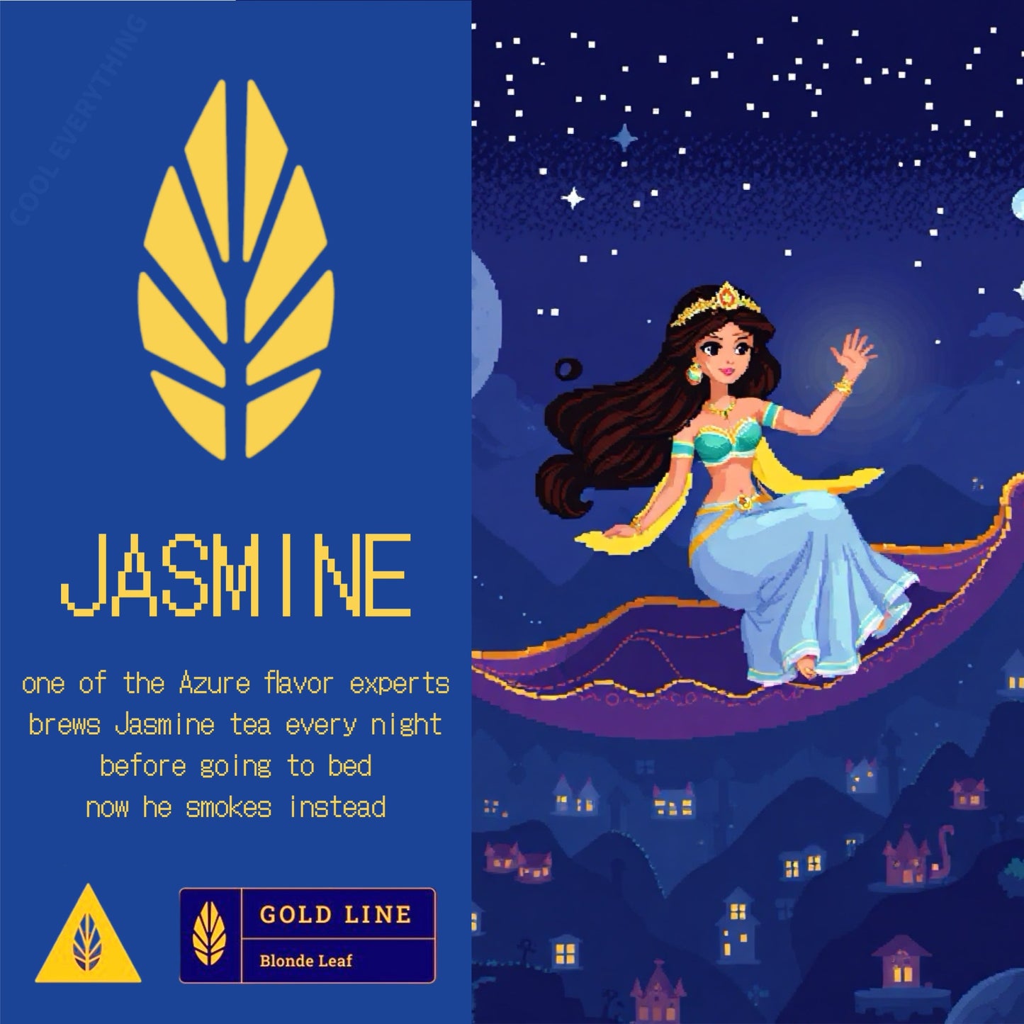 Jasmine / Gold Line