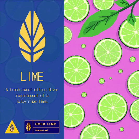 Lime / Gold Line