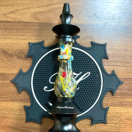 REGAL HOOKAH Prince Epoxy Clear Pastel