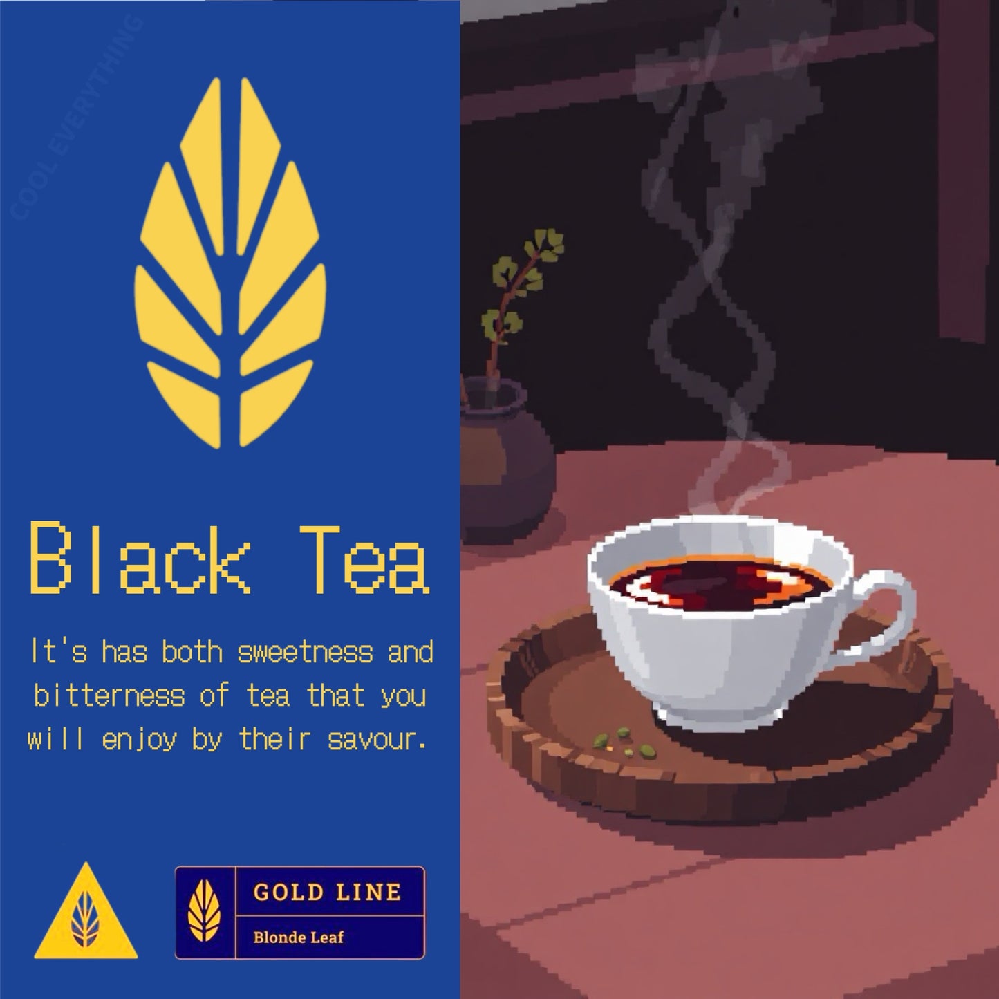 Black Tea / Gold Line