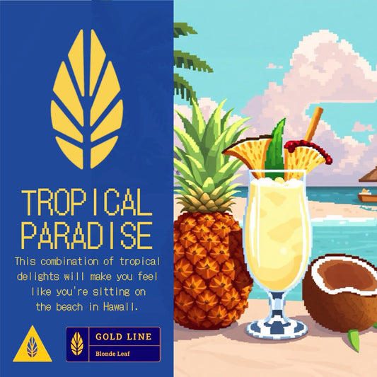 Tropical Paradise / Gold Line