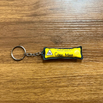 Tangiers Cane Mint Key Chain